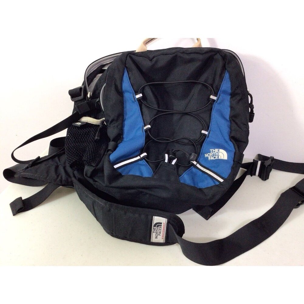 The North Face Vintage Large Blue Fanny Travel Pack Messenger Bag - Picture 10 of 10